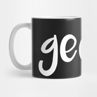Geek. White Mug